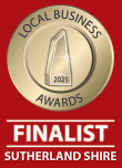True Local Electricians are local business awards finalists logo